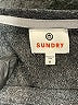 Sundry Color Block Gray Pullover Sweater Size XS (0) - photo 7