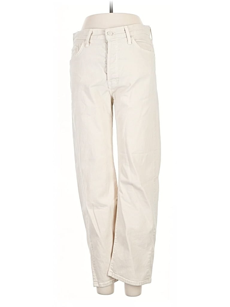 Pre-owned Mother Casual Pants In White