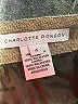 Charlotte Ronson 100% Polyester Chevron-herringbone Brown Casual Pants Size 4 - photo 4