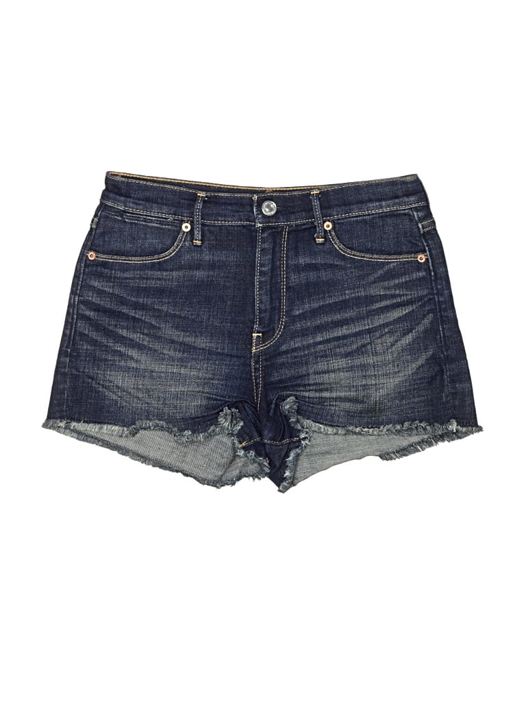 ABERCROMBIE & FITCH Pre-owned Denim Shorts In Blue