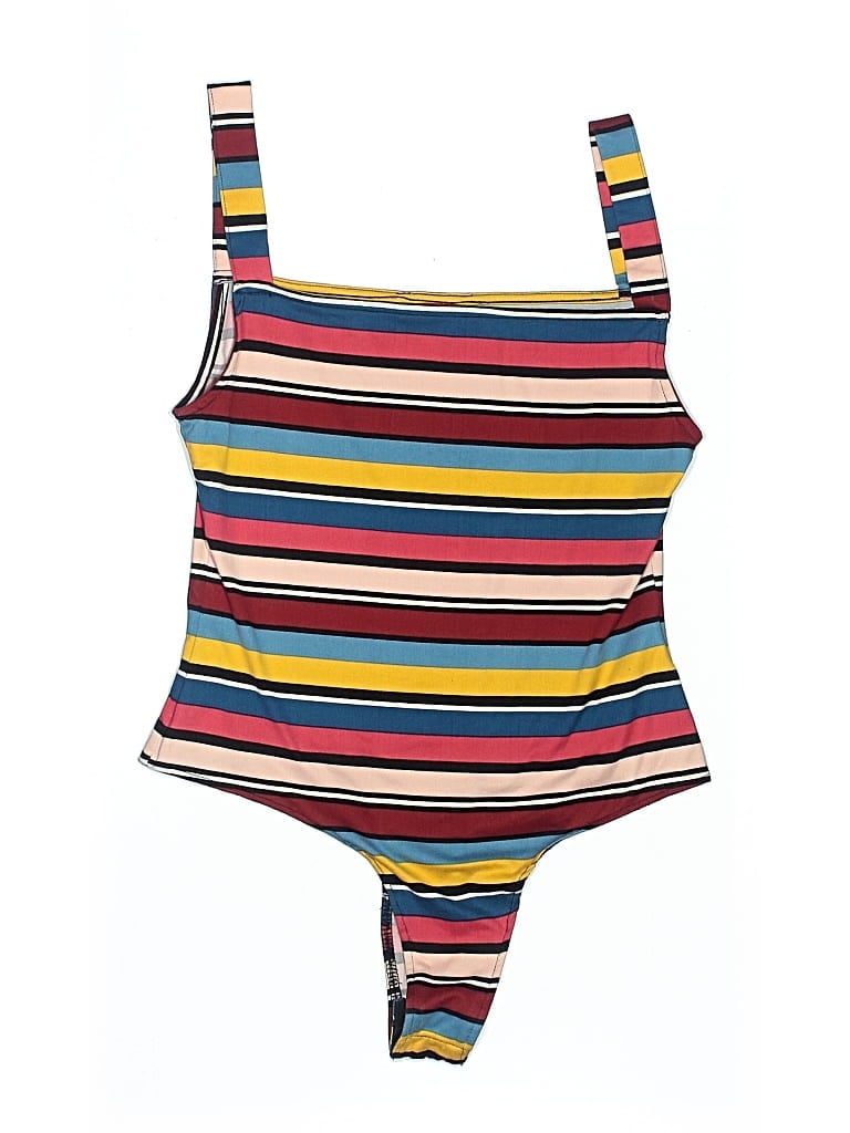 Pre-owned Guess Bodysuit In Yellow