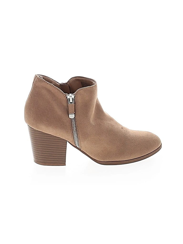 Pre-owned Style & Co Ankle Boots In Brown
