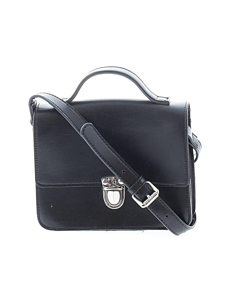 Pre-owned Brandy Melville Satchel In Black