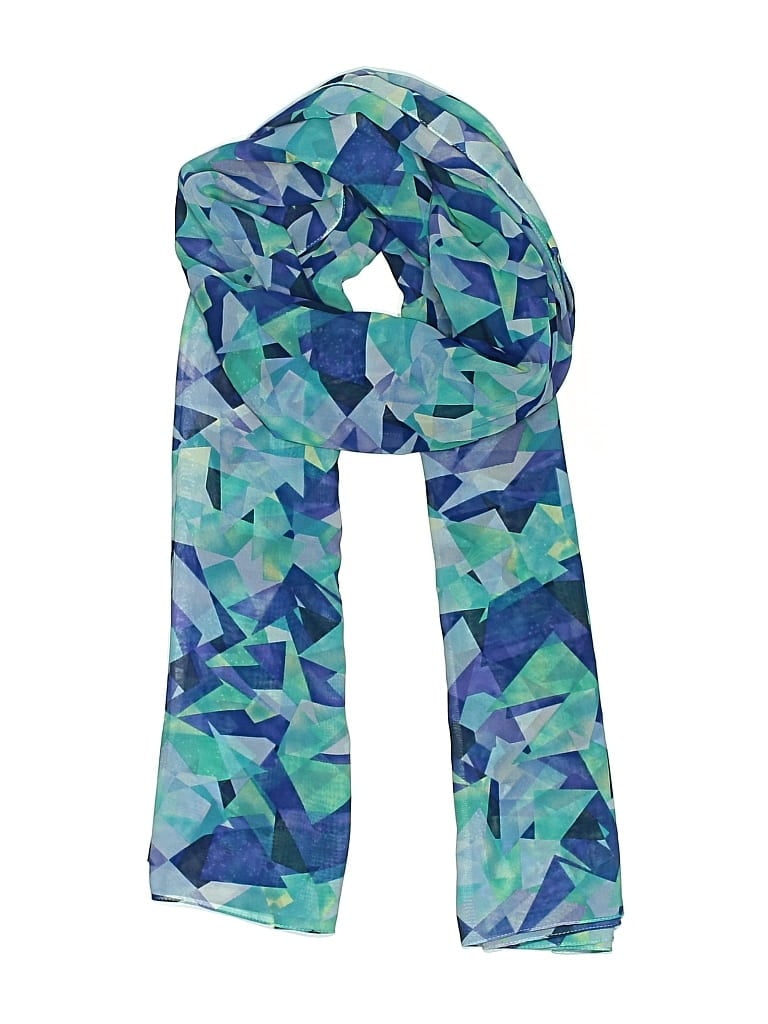 Pre-owned Calvin Klein Scarf In Blue