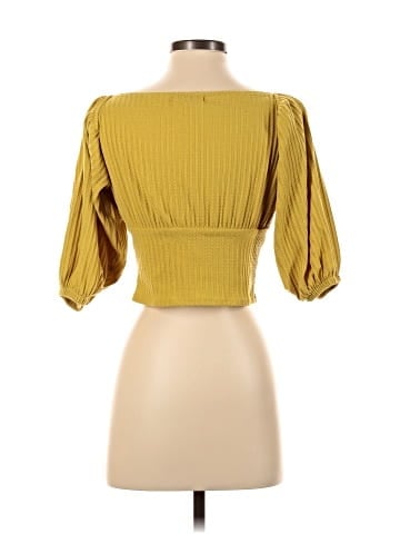 Backyard Roses 3/4 Sleeve Blouse (view 2)