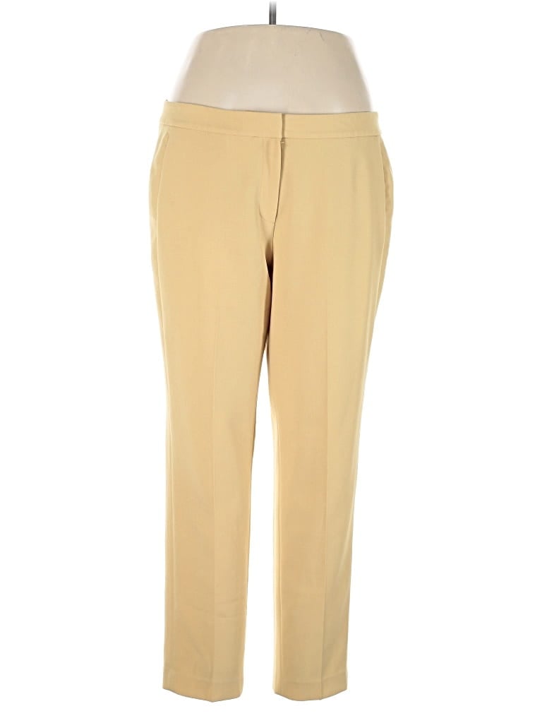 Pre-owned Kasper Dress Pants In Brown