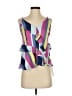 Parker 100% Rayon Blue Sleeveless Blouse Size XS - photo 1