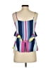 Parker 100% Rayon Blue Sleeveless Blouse Size XS - photo 2