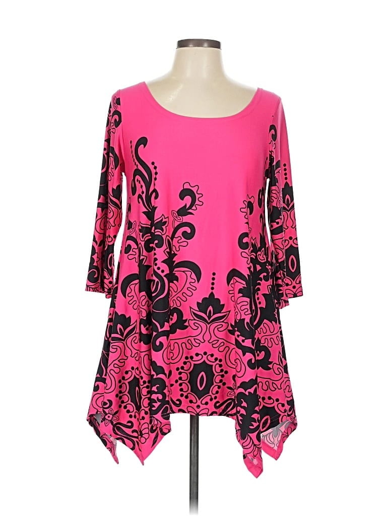 Pre-owned White Mark Casual Dress In Pink