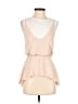 BCBGMAXAZRIA 100% Polyester Tan Sleeveless Blouse Size XS - photo 1