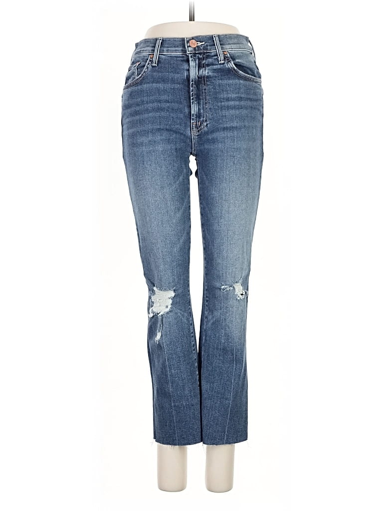 Pre-owned Mother Jeans In Blue