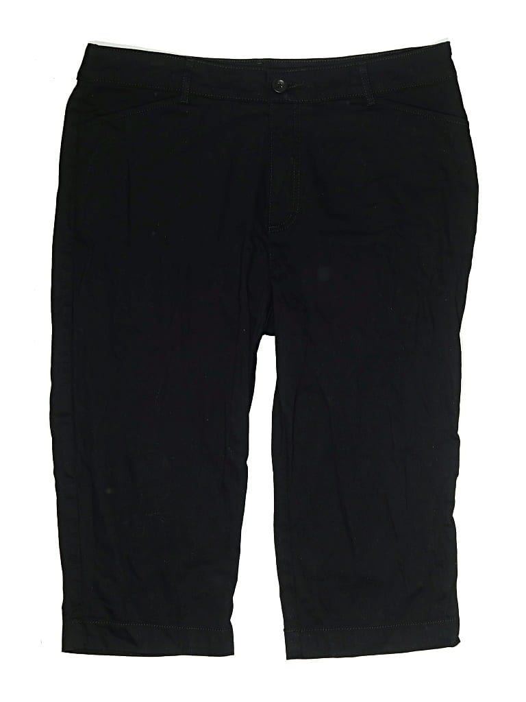 Pre-owned St. John's Bay Cargo Shorts In Black