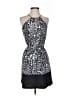 Express 100% Polyester Animal Print Gray Cocktail Dress Size XS - photo 1