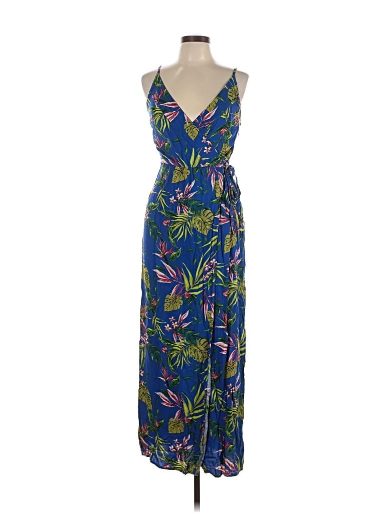 Pre-owned Divided By H&m Casual Dress In Blue