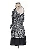 Express 100% Polyester Animal Print Gray Cocktail Dress Size XS - photo 5