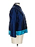 Kimera Color Block Blue Sleeveless Blouse Size L - photo 4