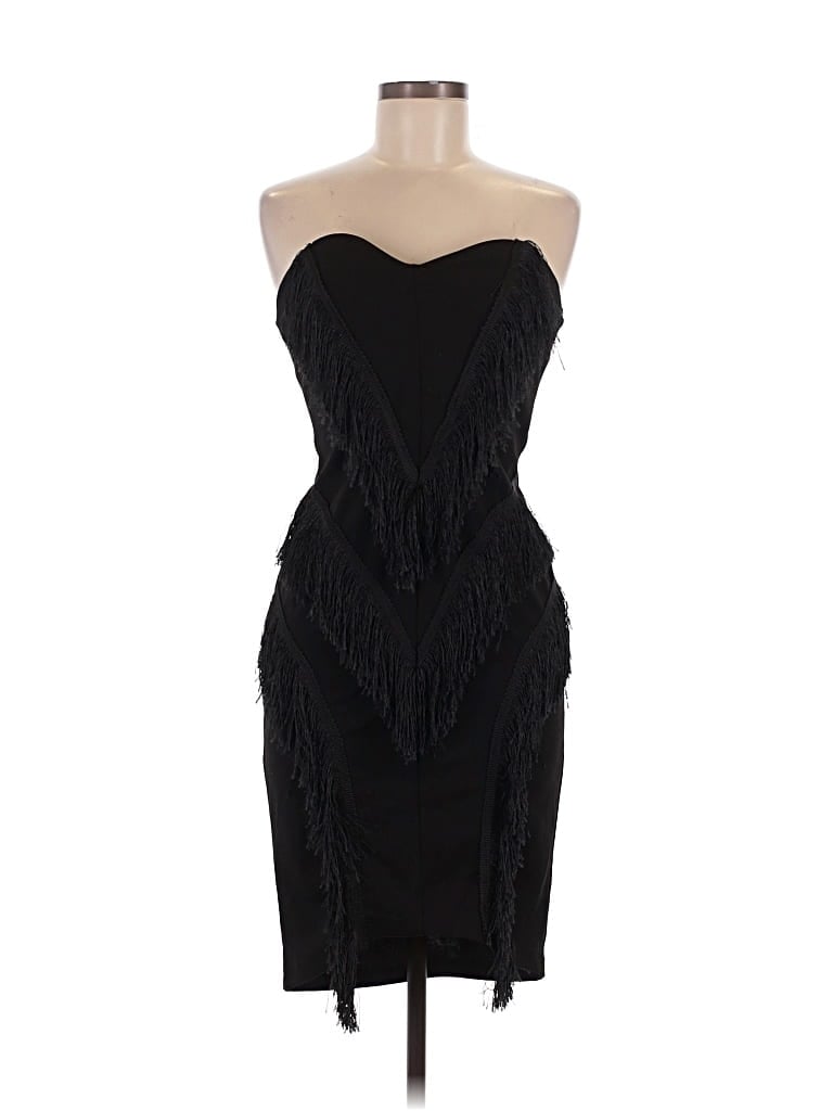 Pre-owned Allyson Collection Cocktail Dress In Black
