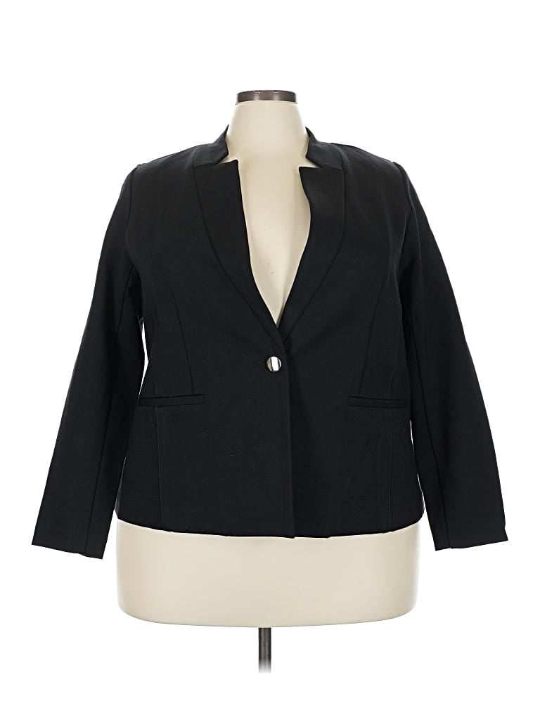 Eloquii Blazer Jacket In Black