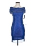 Taylor Blue Cocktail Dress Size 4 - photo 1