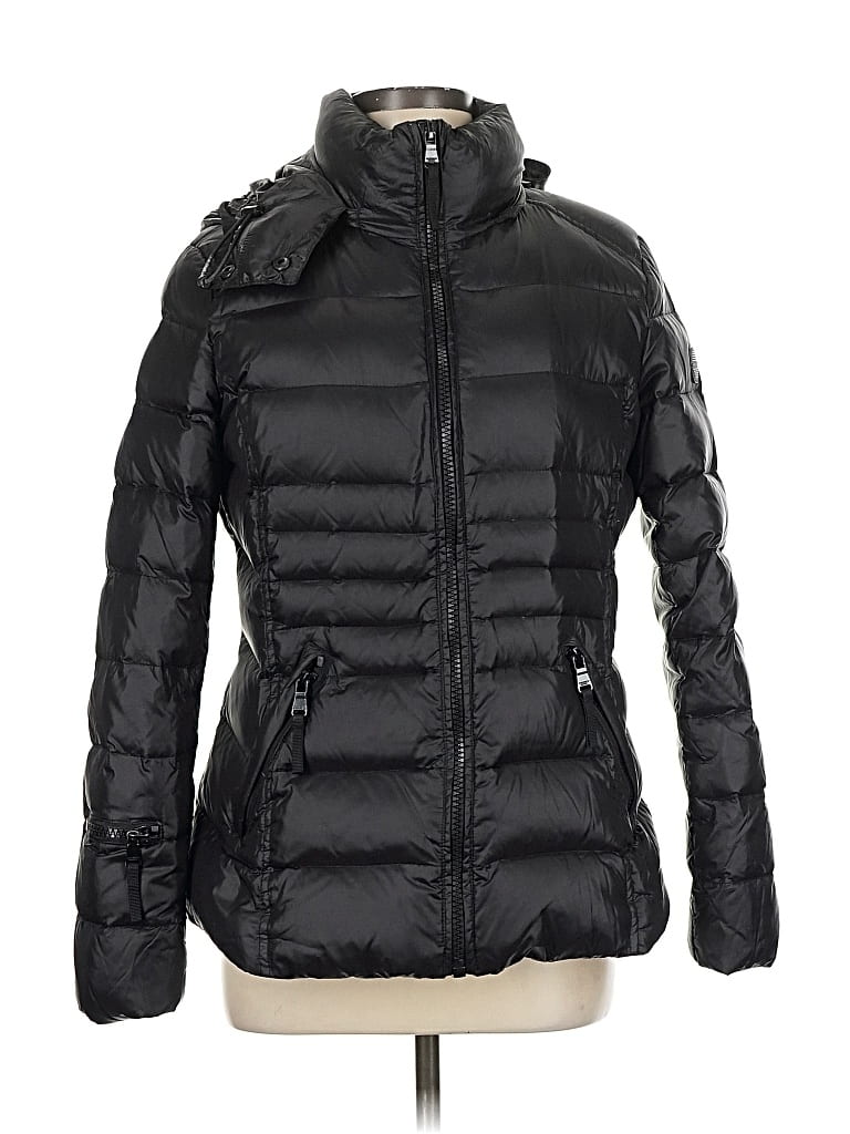 Pre-owned Andrew Marc Snow Jacket In Black