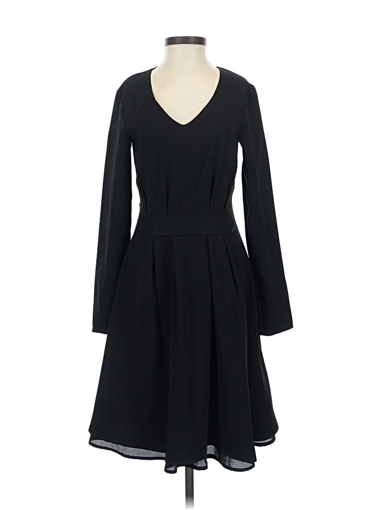 Pre-owned Armani Exchange Casual Dress In Black