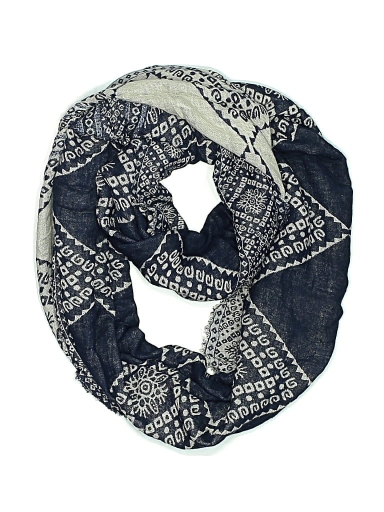 Pre-owned Simply Noelle Scarf In Blue