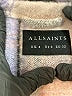 ALLSAINTS Plaid Gray Jacket Size 0 - photo 6