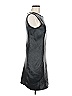 Max Studio 100% Polyester Metallic Gray Cocktail Dress Size M - photo 4