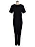 Cartonnier 100% Polyester Solid Black Jumpsuit Size M - photo 1