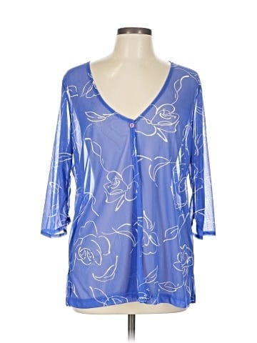 Carolyn Strauss 3/4 Sleeve Blouse (view 1)