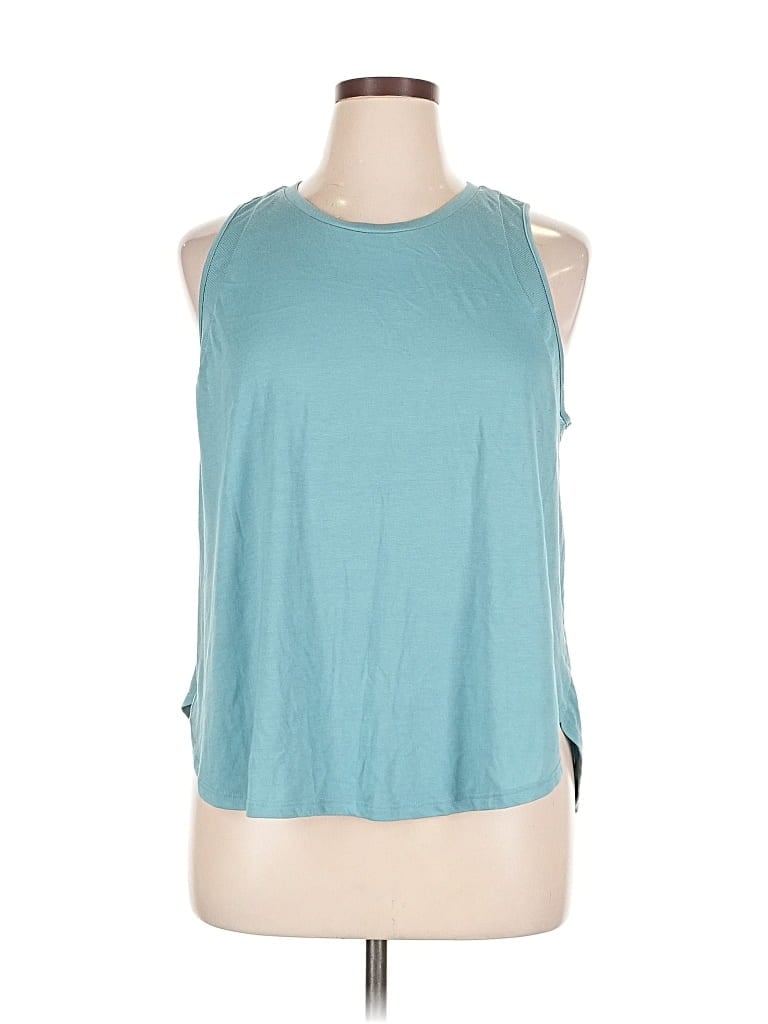 Pre-owned Active By Old Navy Sleeveless T-shirt In Blue