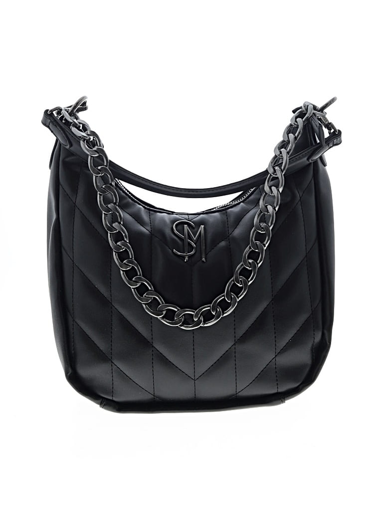 Pre-owned Steve Madden Shoulder Bag In Black