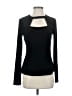 Halogen Black Long Sleeve Turtleneck Size S - photo 1
