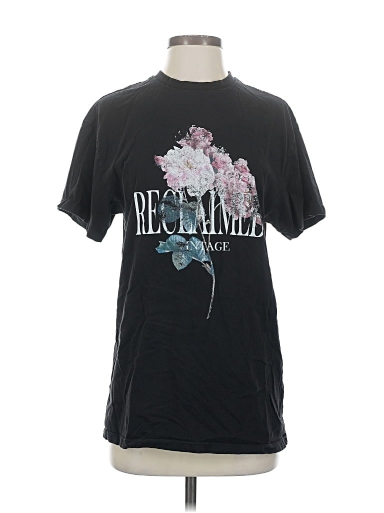 Pre-owned Reclaimed Vintage Short Sleeve T-shirt In Black