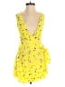 Free People 100% Rayon Yellow Romper Size 2 - photo 1