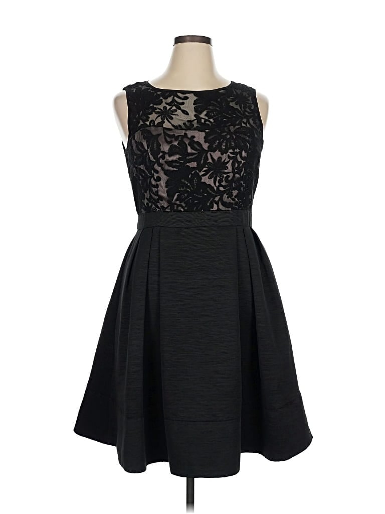 Pre-owned Eliza J Cocktail Dress In Black