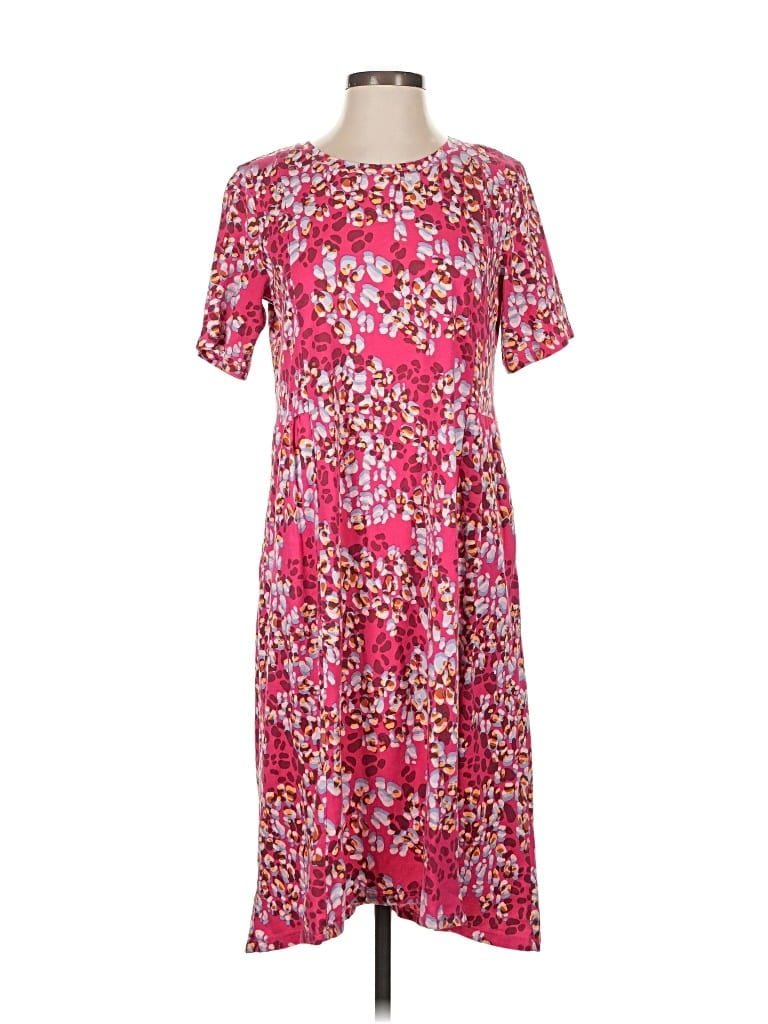 Pre-owned Logo By Lori Goldstein Casual Dress In Pink