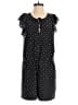 Madewell 100% Silk Polka Dots Black Romper Size XS - photo 1