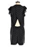 Madewell 100% Silk Polka Dots Black Romper Size XS - photo 2