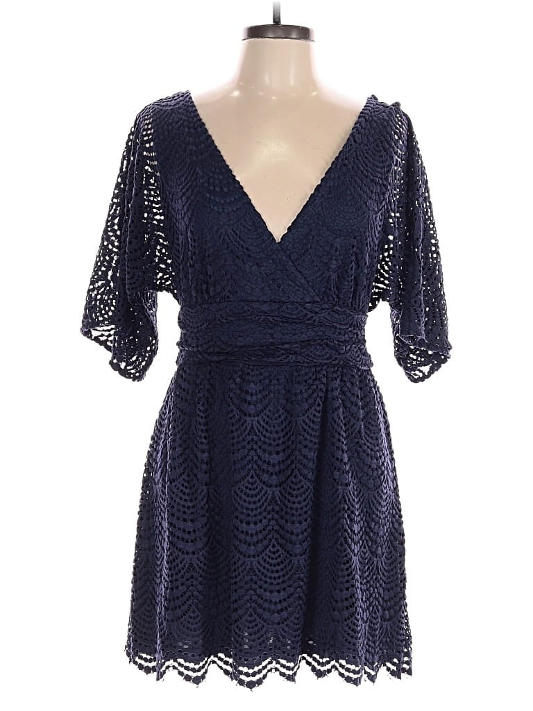 Pre-owned Lilly Pulitzer Romper In Blue