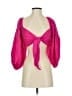 L Space Pink 3/4 Sleeve Blouse Size XS - photo 1