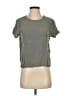 Alphatauri Green Gray Short Sleeve Top Size S - photo 1