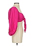 L Space Pink 3/4 Sleeve Blouse Size XS - photo 4