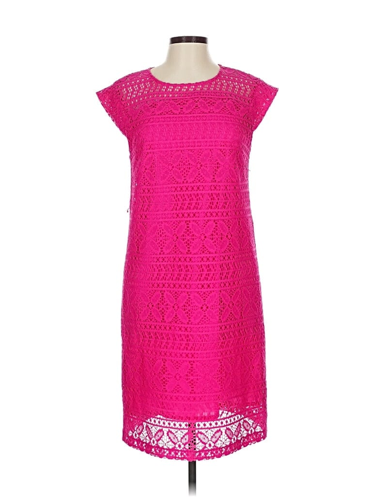 Pre-owned Chaus Cocktail Dress In Pink