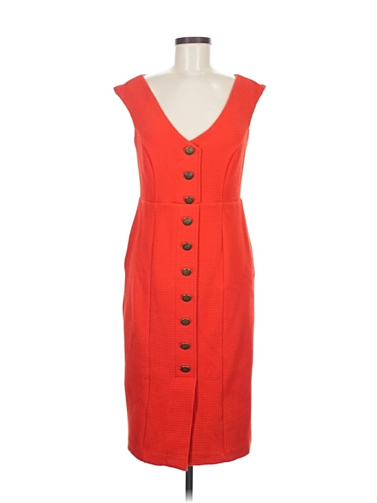 Pre-owned Maeve By Anthropologie Casual Dress In Red