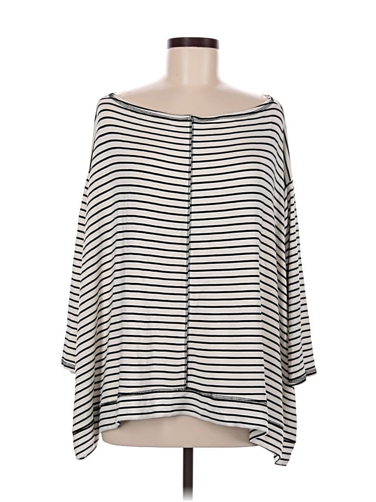 Pre-owned The Impeccable Pig 3/4 Sleeve T-shirt In White