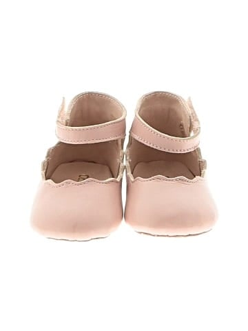 Chloé Scalloped Leather Ballerina Flats (view 2)