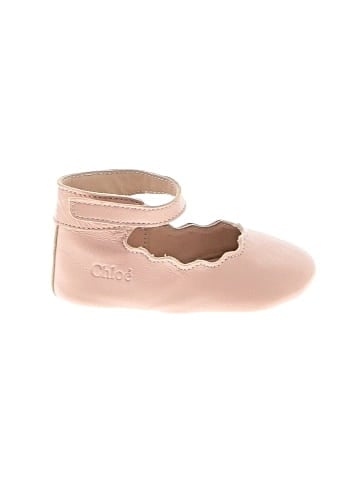 Chloé Scalloped Leather Ballerina Flats (view 1)