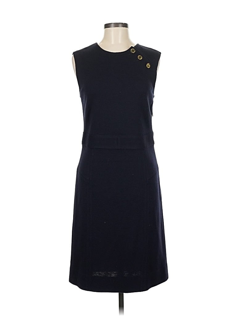 Pre-owned Tory Burch Casual Dress In Blue