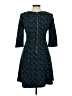 Taylor Argyle Teal Cocktail Dress Size 6 - photo 2